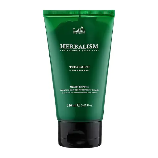 Маска для волосся з трав'яними екстрактами Herbalism Treatment La'dor 150 мл - фото 1