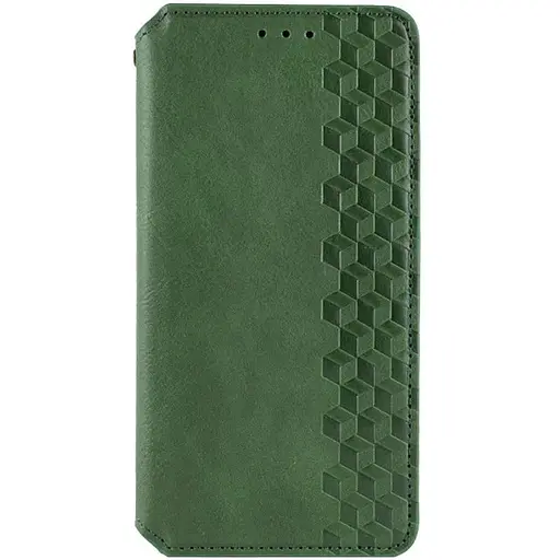 Шкіряний чохол-книжка GETMAN Cubic (PU) для Oppo A58 4G Зелений