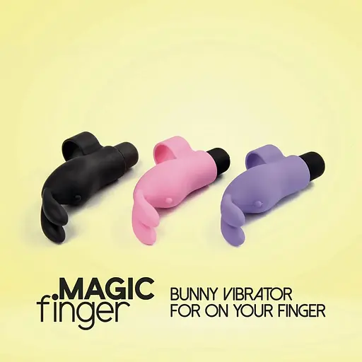 Вибратор на палец FeelzToys Magic Finger Vibrator Purple - фото 8