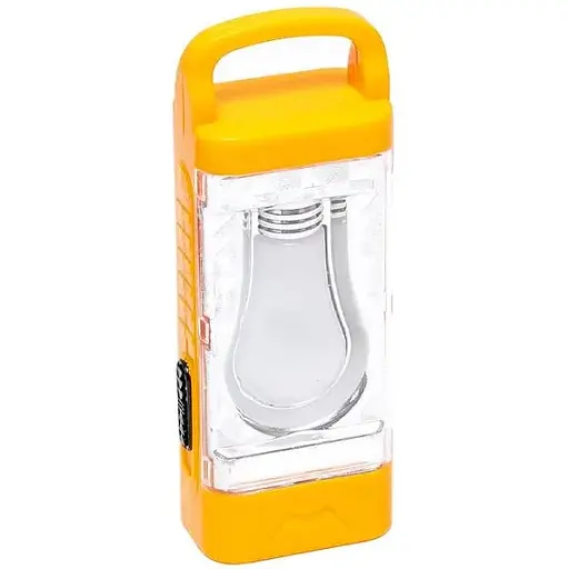 Светодиодный фонарик HL-1789 оранжевый компактный аккумуляторный ручной LED - фото 1