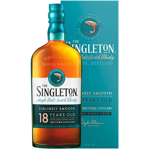 Виски Singleton of Dufftown 18 лет выдержки 40% 0.7 л - фото 1