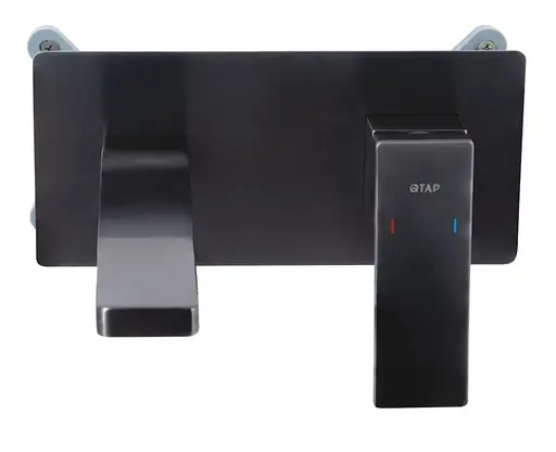 Змішувач для раковини Qtap прихованого монтажу Gemini, Gunmetal Black PVD (k35) QTGEM273GMB45695 - фото 2