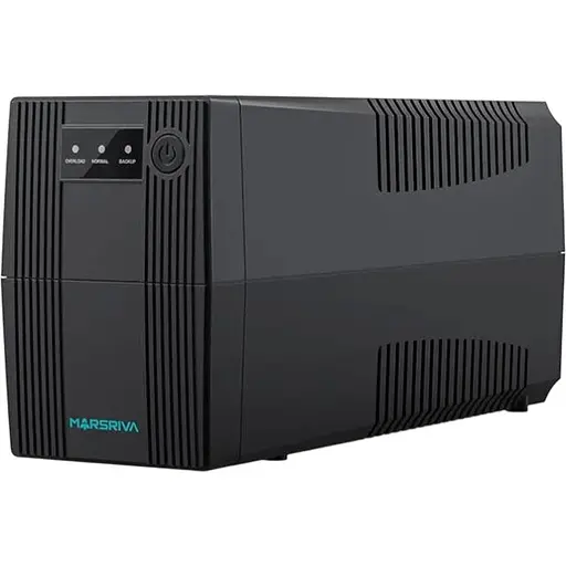 ДБЖ Marsriva MR-UF600, 600ВА/360Вт, Line-Interactive, LED version, 2хSchuko, 1x12V/7Ah