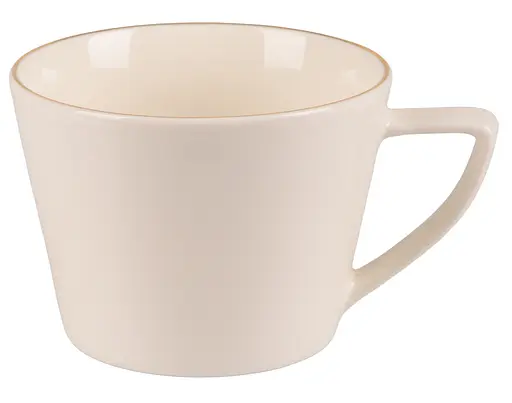 Чашка Limited Edition Aria Gold с блюдцем 90 мл бежевая (TRSC-GM2522-Y90CS) - фото 2