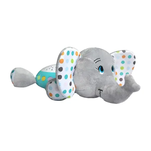 Нічник, 31 см, плюш, інтерактивний, колискові, проєктор зоряного неба (В асортименті)