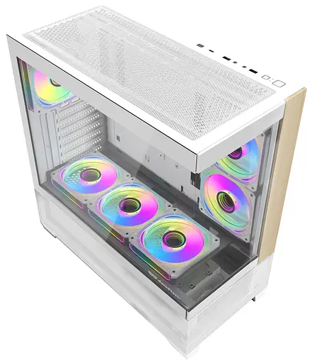 Корпус Darkflash DS900W AIR без БЖ White (DS900W AIR WHITE) - фото 3