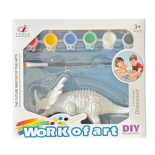 Набор для творчества Dino Toys Стиракозавр Раскрась динозавра набор 3_155A (Q9899-155A-3)