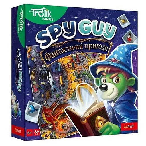 Настольная игра Trefl Шпион: Фантастические приключения (Spy Guy Fantasy) (укр.) (02980) - фото 1