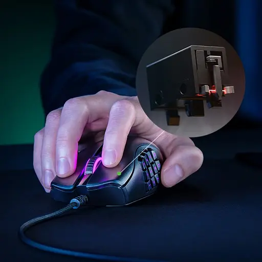 Миша з цифровою клавіатурою Razer Naga X (RZ01-03590100-R3M1) чорна - фото 7