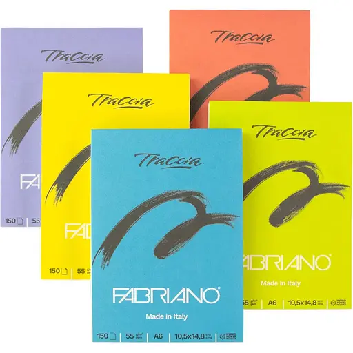 Блок бумаги для графики и каллиграфии Fabriano Traccia 55 г/м2 150 листов - фото 3