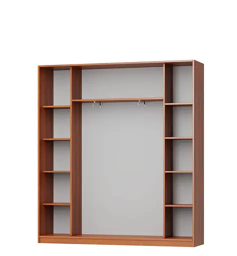 Шафа-купе тридверна MebelStar Комбо AL 3 Дзеркала 200x45x210 см Аляска сірий (MBS-3280) - фото 2