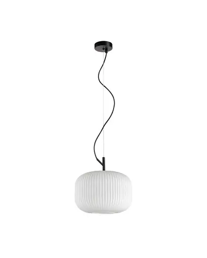 Подвесной светильник, люстра Italux PND-64536A-M-BL-OPA Rues E27 1x60W IP20 Черный - фото 1