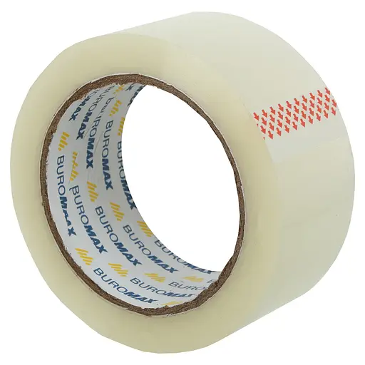 Лента клейкая упаковочная, 48 мм х 90 м х 45 мкм, прозрачная