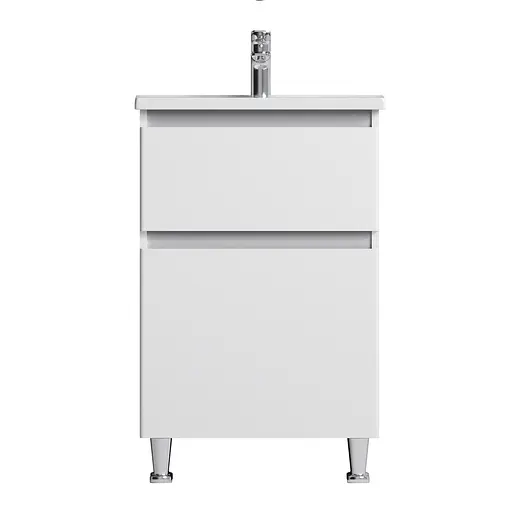 Тумба напольная AM.PM X-Joy 55 см с умывальником M85-FSX0552-WC0552WG38 - фото 8