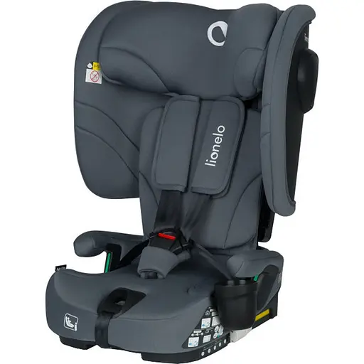 Автокресло Lionelo Nelly I-Size Grey Graphite (LO-NELLY I-SIZE GREY GRAPHITE) - фото 1