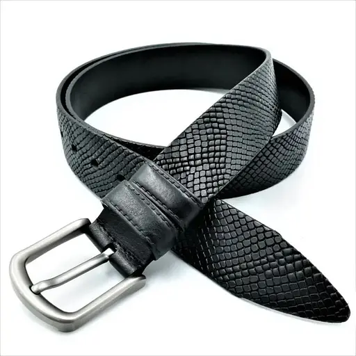 Ремінь шкіряний Weatro чоловічий 110-125х4 см acs0014095 - фото 1