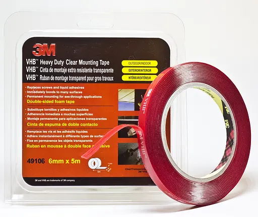 Скотч двосторонній 3М довжина 25 м.ширина 10 мм поліуретановий зелений - фото 4