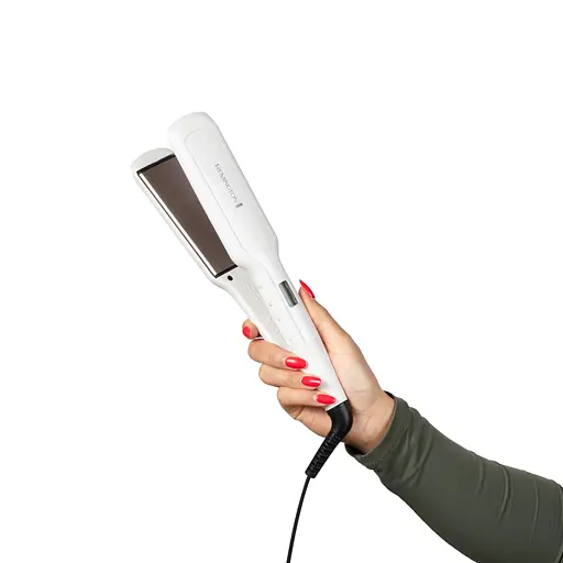 Випрямляч Remington Pro-Ceramic Extra, температурних режимів 9, 150-230С, чохол, кераміка, білий - фото 2