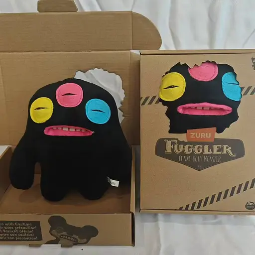 М’яка іграшка велика Fuggler, 23 см, з пластмасовими зубами (В асортименті) - фото 7