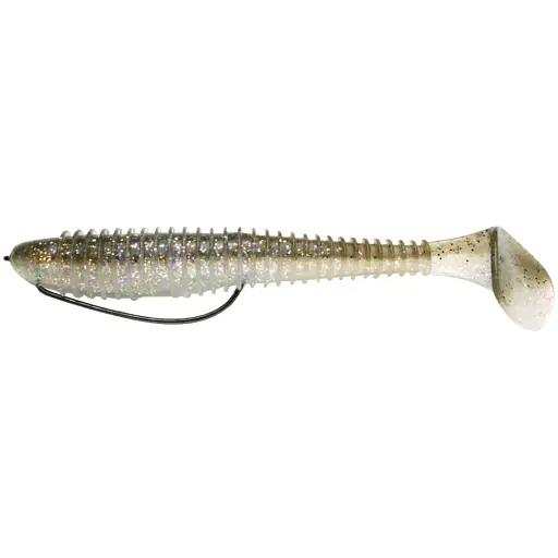 Силікон Keitech Swing Impact Fat 4.8" EA#19 electric chart shad (5 шт/уп) - фото 2