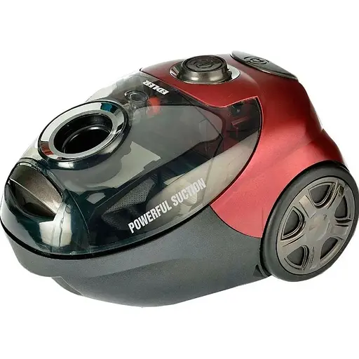 Пылесос Edler ED-1808RB Black/Red 1400 W мешочный многоразовый мешок насадки универсальная щетка пол/ковер щелевая 2 металлические трубки