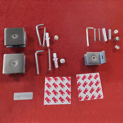 Бічна стінка для кабіни Koer SR SW04-90x200-TR-07 прозоре скло Easy Clean 10 мм, graphite KR5391, прозоре, графіт - фото 9