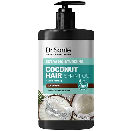 Шампунь для волосся Dr. Sante Coconut Hair Екстразволоження 1 л