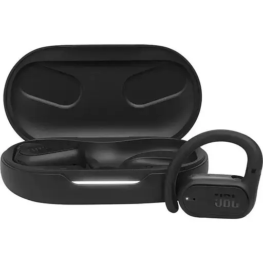 Беспроводные наушники в кейсе JBL Soundgear Sense черные - фото 5