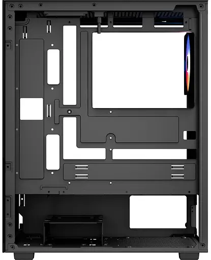 Корпус Aerocool Pivot-G-BK-v1 Black без БП (ACCM-ES08013.11) - фото 4