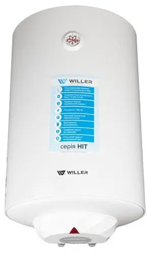 Водонагрівач Willer EV100R-HIT White 1500W 100л - фото 8