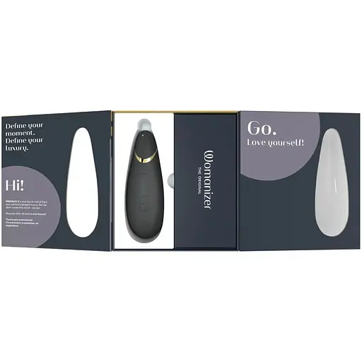 Вакуумний стимулятор Womanizer Premium 2 - Black - фото 7