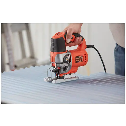 Электролобзик Black+Decker 650 Вт, 3100 ход/мин (BES610) - фото 10