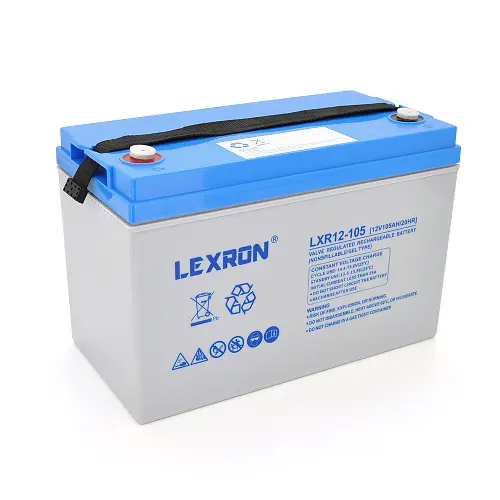 Аккумулятор Lexron LXR12-105 GEL 12V 105Ah Deep Cycle - фото 3