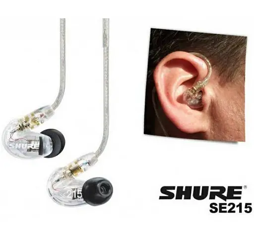 Наушники Shure SE215 (Black) - фото 9