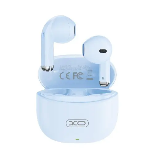 Наушники беспроводные XO X33 Yu Jing TWS bluetooth Headset голубые - фото 3