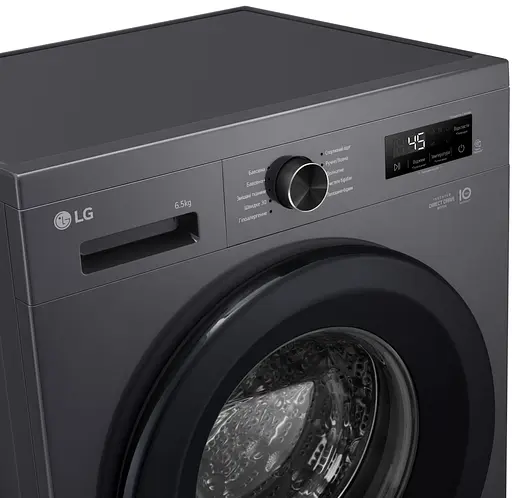 Стиральная машина LG фронтальная 6.5 кг A+++ антрацит - фото 10