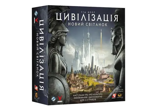 Настільна гра Geekach Games Цивілізація. Новий світанок (Civilization: A New Dawn) (укр.) (GKCH194cv)