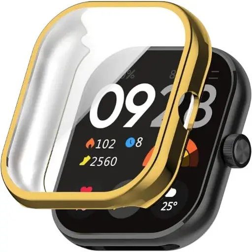 Чохол-накладка DK для Xiaomi Redmi Watch 4 Silicone Face Case (gold)