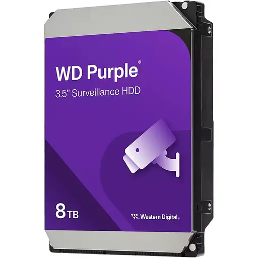 Жорсткий диск 3.5" Western Digital Purple 8 TB SATA 256 MB (Western Digital85PURZ) [141092] - фото 2