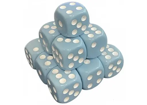 Настольная игра Games 7 Days Кубик D6 с точками (голубой) , 1 шт. (g7dd6dotslblue)