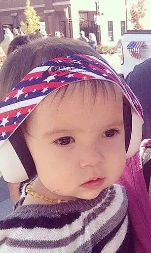 Дитячі протишумні навушники EMS от 0 до 18 мес 4 Bubs, Червоно-синя смужка, Білий (943-02) - фото 6