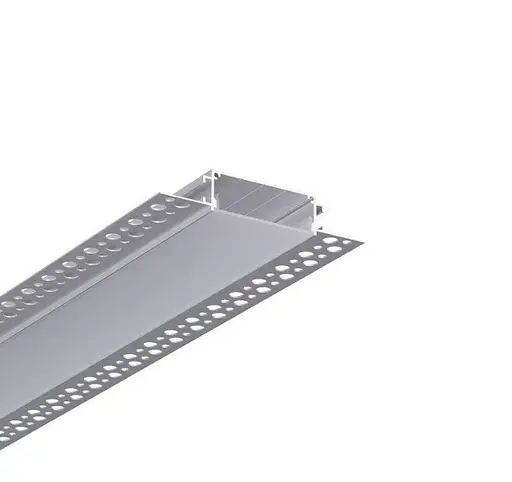 LED профіль врізний під шпаклівку з розсіювачем PC, 3м KLOODI KLP5020TR 3 - фото 1