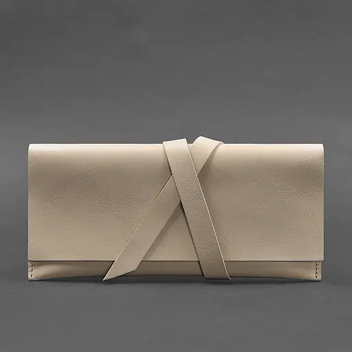 Шкіряний жіночий тревел-кейс Voyager 1.0 світло-бежевий - фото 5