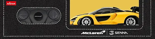 Машинка RASTAR McLaren Senna на управлінні 1:24 жовтий 96700 - фото 6