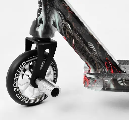 Самокат трюковий Best Scooter BS-77101 HIC-система, дека з принтом - фото 7