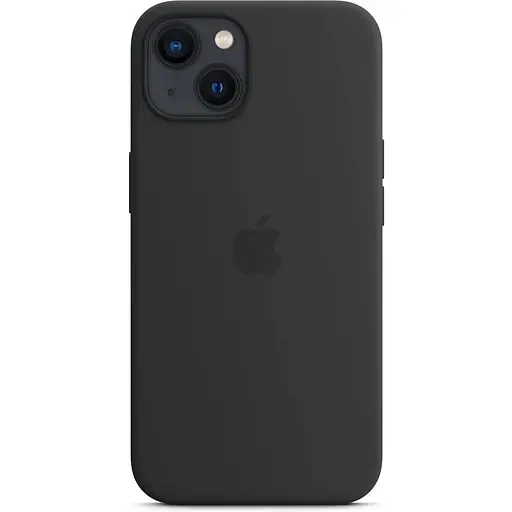 Оригинальный силиконовый чехол Apple Silicone Case MagSafe для iPhone 13 Midnight MM2A3ZM/A - фото 9