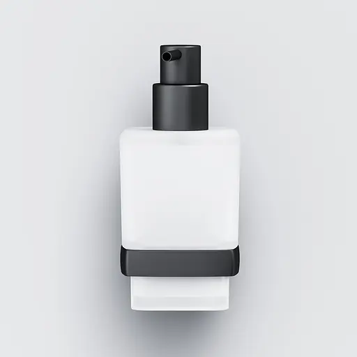 Дозатор для рідкого мила Am.Pm Gem black A9036922, Чорний матовий - фото 5