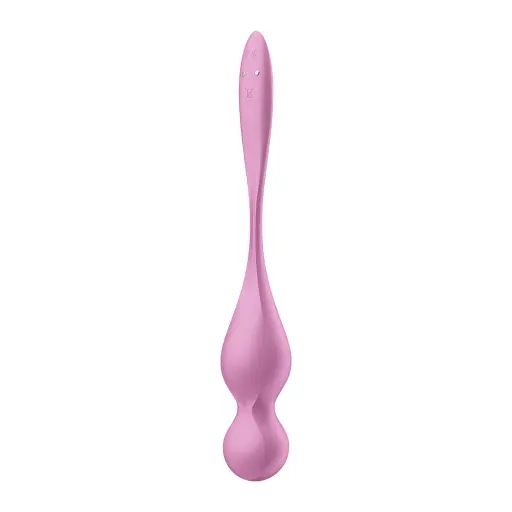 Вагінальні кульки Satisfyer Love Birds 1, 22.2 см, рожевий - фото 3