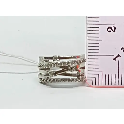 Золотые серьги Столичная Ювелирная Фабрика с фианитами. 110185Б - фото 5