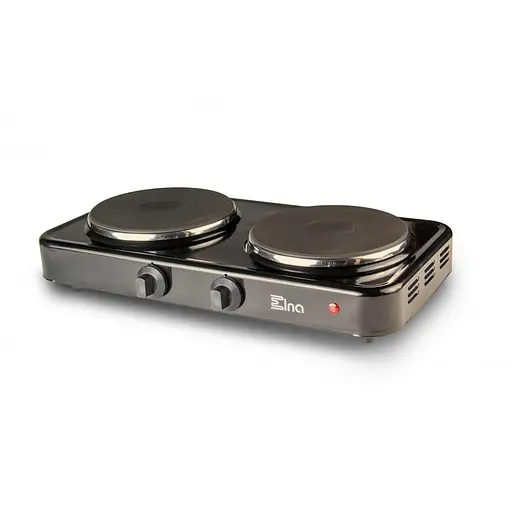 Электроплита электроплитка плита электрическая настольная Элна 002Н (2 чугунных блина) 2-конф 3.0 кВт, Елна 83560 - фото 1